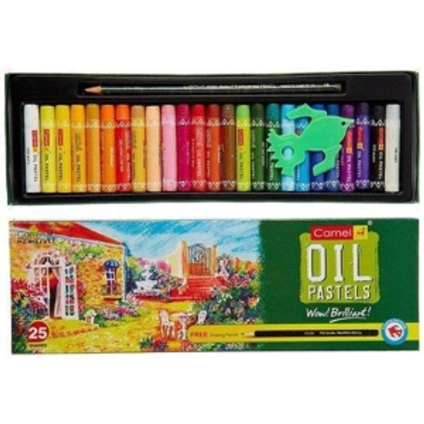 CAMELIN PVT LTD CAMEL OIL PASTELS 25 SHADES