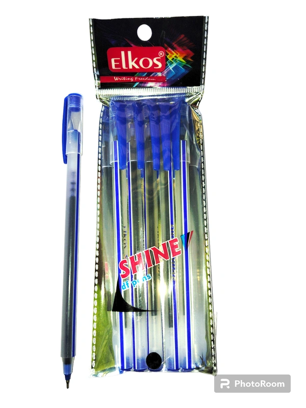 Elkos Shine df Pens (Blue Colour)  - Dark Blue