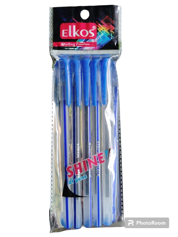 Elkos Shine df Pens (Blue Colour)  - Dark Blue