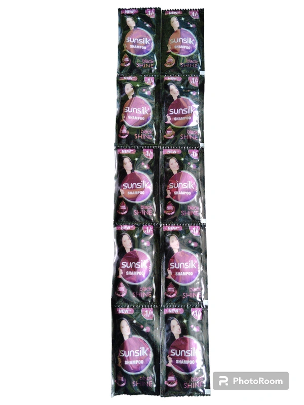 Sunsilk Shampoo Black (10 Pieces)