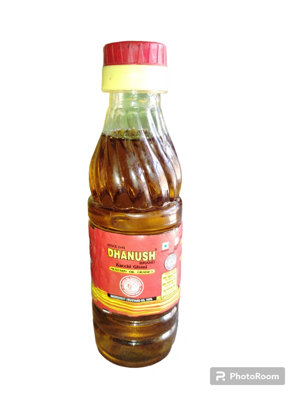 Dhanush Kacchi Ghani Sorso Oil - 200 ml.