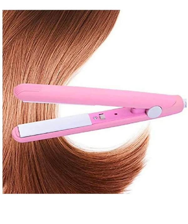 Mini Professional Temperature Control Flat Iron Hair Straightener Hair Straightener for women For Girl dryer hair straightening brush and curler quick hair styler Hair Straightner - Mini Hair Straightener, Girl And Women