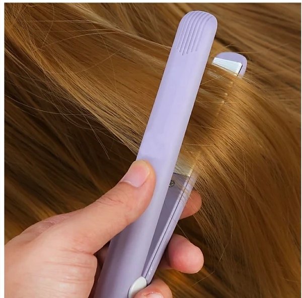 Mini Professional Temperature Control Flat Iron Hair Straightener Hair Straightener for women For Girl dryer hair straightening brush and curler quick hair styler Hair Straightner - Mini Hair Straightener, Girl And Women