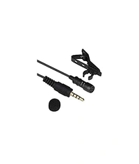 3.5mm mic Clip Microphone for YouTube,TIK Tok Collar Mike for Voice Recording, Mobile, Pc, Laptop, Android Smartphones, DSLR Camera - Black, Mic, Pack Of 1
