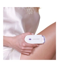 Finishing Touch Rechargeable Instant Painless Facial Body Hair Remover Trimmer Shaver Cordless Trimmer With Sensor Light For Women & Men - White, Fineshing Touch Trimmer, Pack Of 1