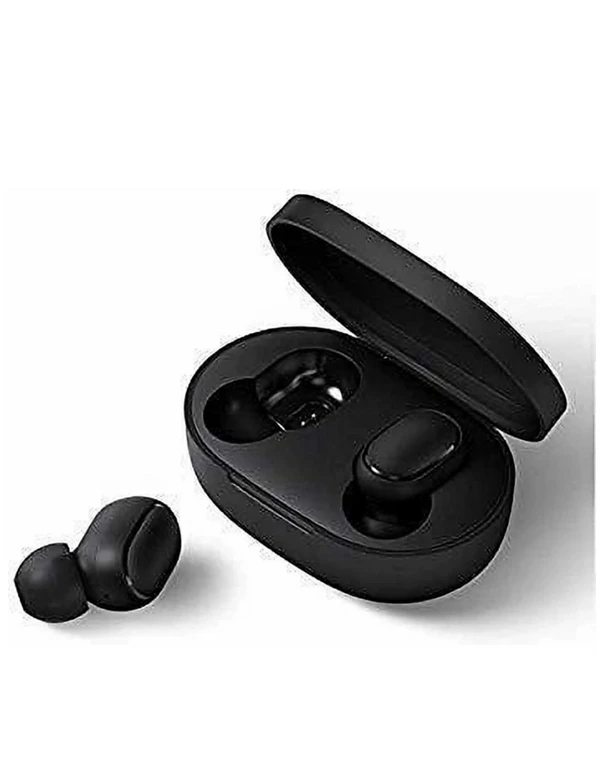 Earbuds 2C Truly Wireless Earbuds with Bluetooth 5.0, Up to 12 Hours Playback, IPX4 Splash & Sweat Proof, Light Weight, Touch Control & Supports Voice Assistance - Black, Pack Of 1, Earbuds