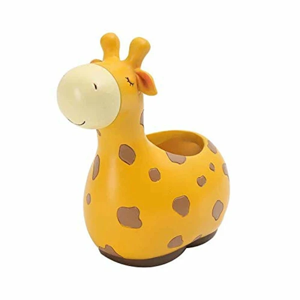 Cute Giraffe Style Planter | Home and Office Decoration | Small Succulent Planter | Pots for Living Room, Balcony, Office, Garden, Home and Table Decor (only Pots)