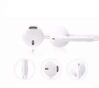 Wired Type C Earphones with Mic & HD Sound Quality,Noise Cancellation with USB Type C Port Compatible with All Type C Port Device (White) - Type C Earphone, Pack Of 1