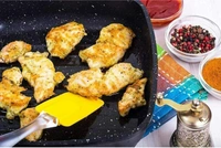 Heat Resistant, Non-Stick Silicone Oil Brush and Spatula, Cake Bake, Barbeque, Pastry Brushes, Mixer, Tandoor, Baking, Cooking, BBQ, kitchen brush (Multicolour) - Oil Brush, Pack Of 2 Piece Set