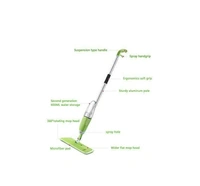 Flat Spray Mop, 2 in 1, Liquid Dispenser and Movable Handle, High Absorbent Microfiber, for Wet and Dry Surface, Marble Flooring, Tiles Cleaning - Pack Of 1, Hand Spray Mop