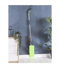 Flat Spray Mop, 2 in 1, Liquid Dispenser and Movable Handle, High Absorbent Microfiber, for Wet and Dry Surface, Marble Flooring, Tiles Cleaning - Pack Of 1, Hand Spray Mop