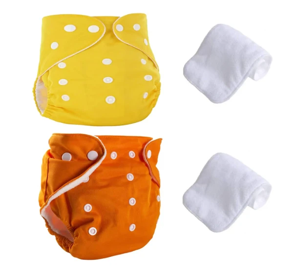 Musvika Baby Cloth Washable and Reusable Diapers - Pack of 1, Toddler