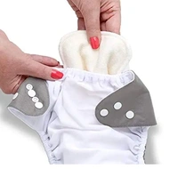 Musvika Baby Cloth Washable and Reusable Diapers - Pack of 1, Toddler