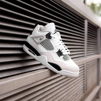 Jordan Retro 4 Black Military