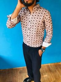 Full Sleeve Shirt+Korean Baggy (XL)