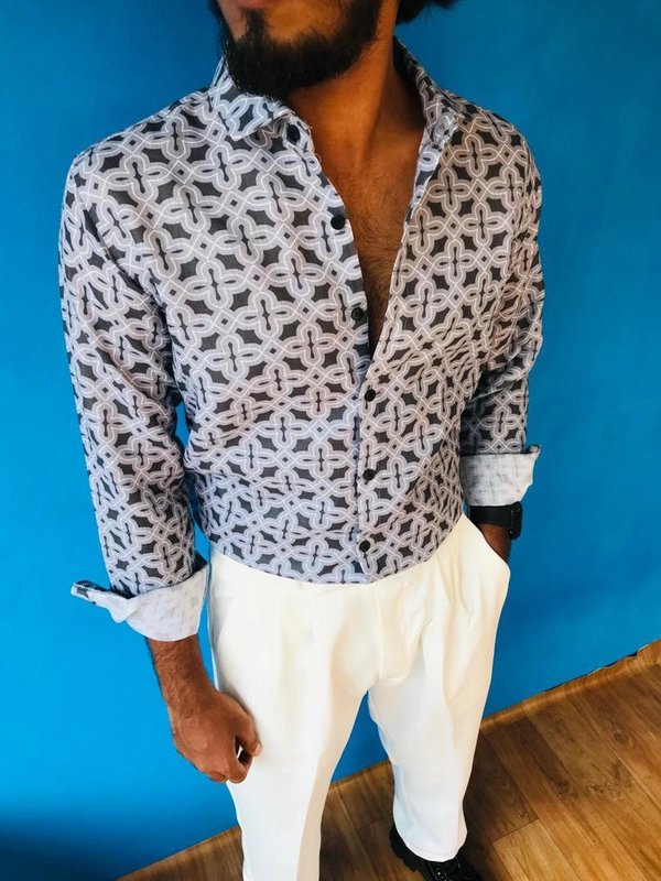 Full Sleeve Shirt+Korean Baggy (L,XL)