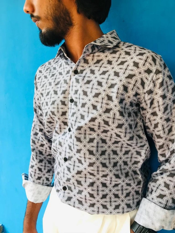 Full Sleeve Shirt+Korean Baggy (L,XL)