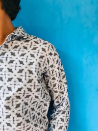Full Sleeve Shirt+Korean Baggy (L,XL)