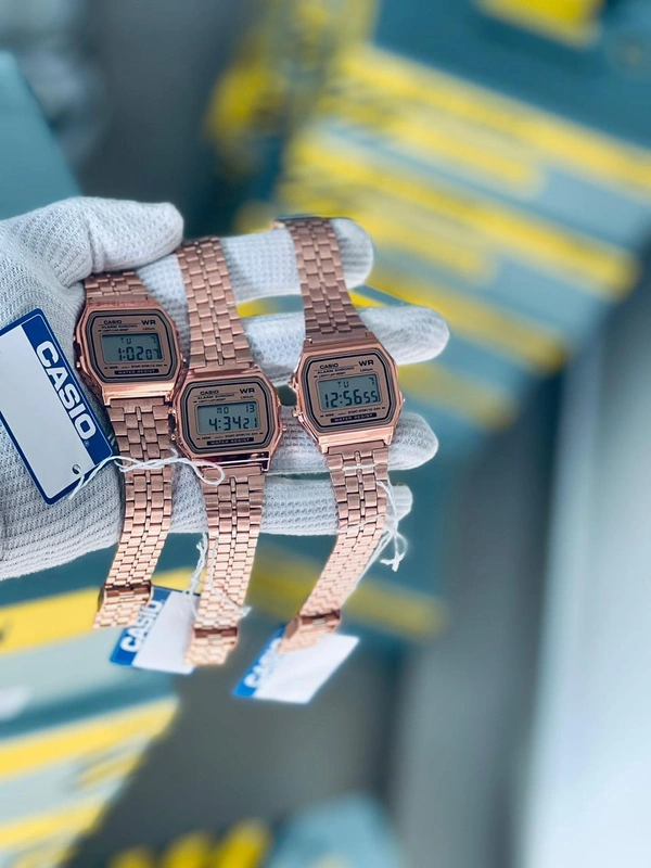 Casio Rose gold 