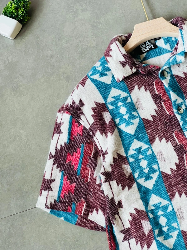 Five sleeve shirt Imported Fabric (S)