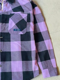 Box checks Shirt (L)