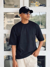 Oversized T-shirt Plain (S,M,L,XL)