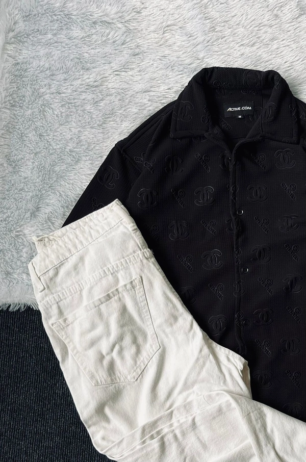 Imported Shirt + Baggy Jeans (XL)