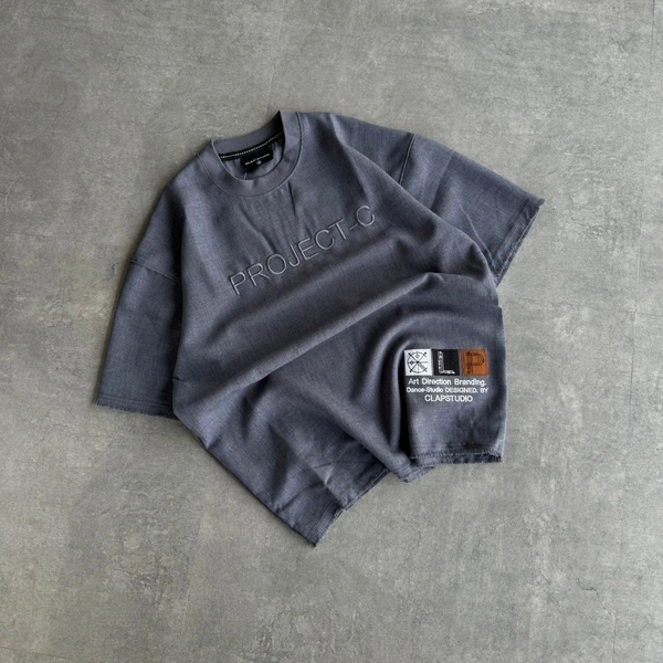 Oversized Linen T Shirt (S,L)