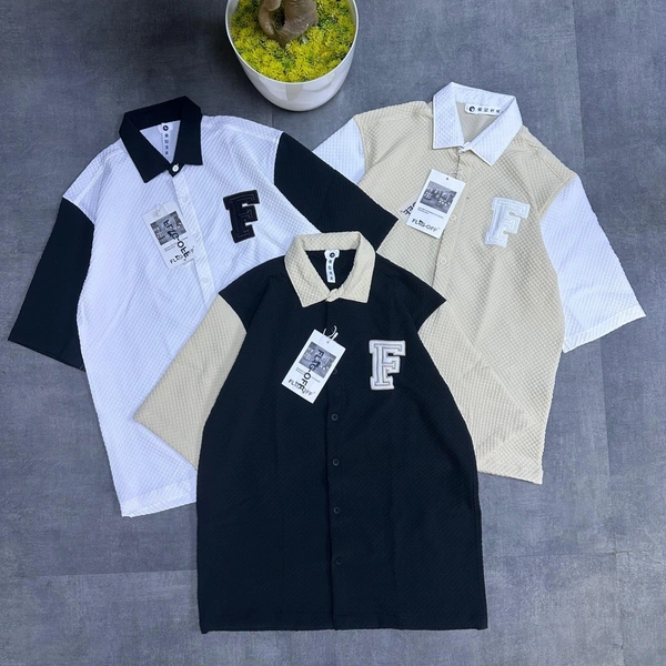Five Sleeve Embroidery Shirt (L)