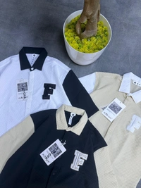 Five Sleeve Embroidery Shirt (L)