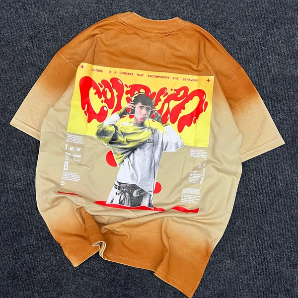 Premium Acid Wash Oversized T-Shirt (L)