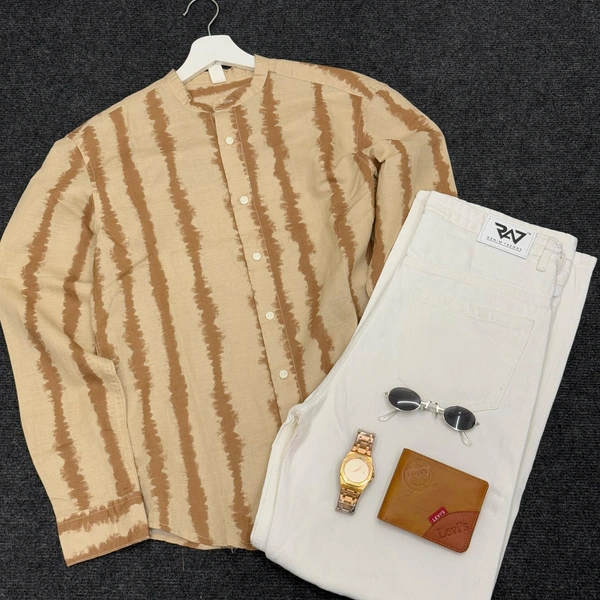 Full Sleeve Shirt + Plain Baggy (L,XL)