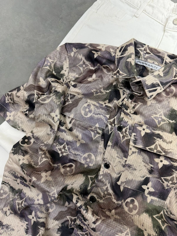 Five Sleeve Shirt + Plain Baggy Combo (XS,S)