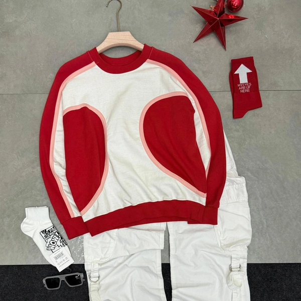 Full Sleeve T-Shirt + Baggy Jeans + Spec + Sock combo (M)