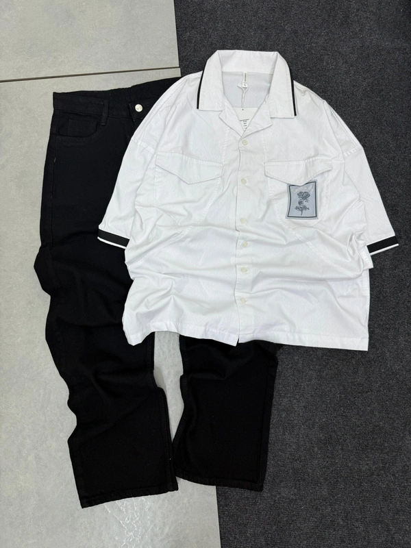 OverSized Shirt + Baggy Combo (L)