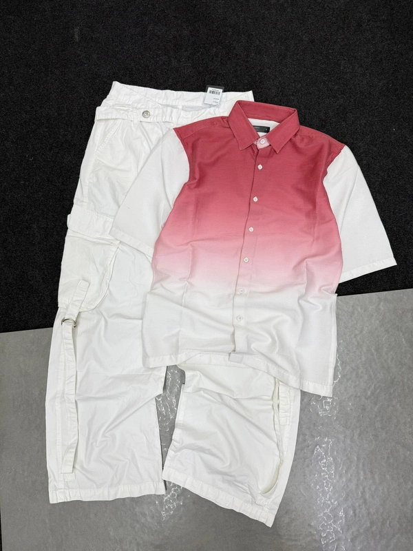 Five Sleeve Shirt + Cargo Combo (S,L)