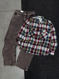 Full Sleeve Shirt + Cloud Wash Baggy (S)