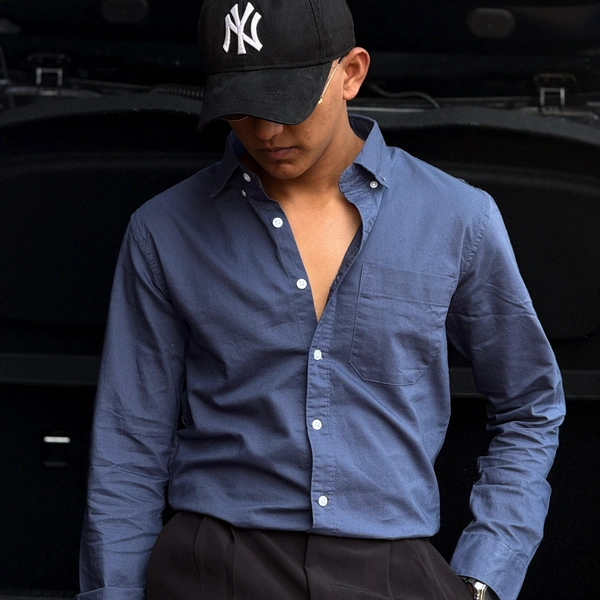 Full Sleeve Plain Shirt (XL)