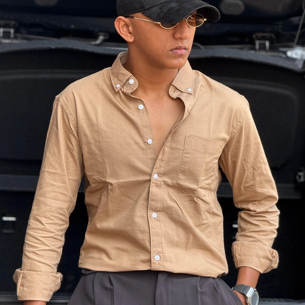 Full Sleeve Plain Shirt (L)