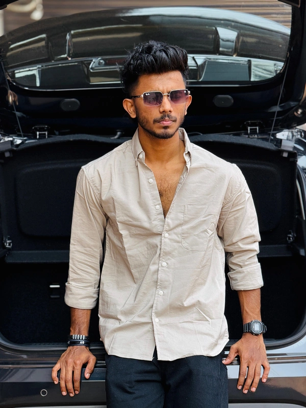  PREMIUM PLAIN SHIRTS (S,L)