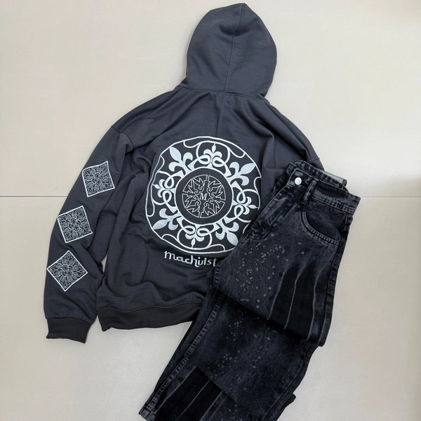 Premium Hoodie + Premium Baggy jeans Combo (S)
