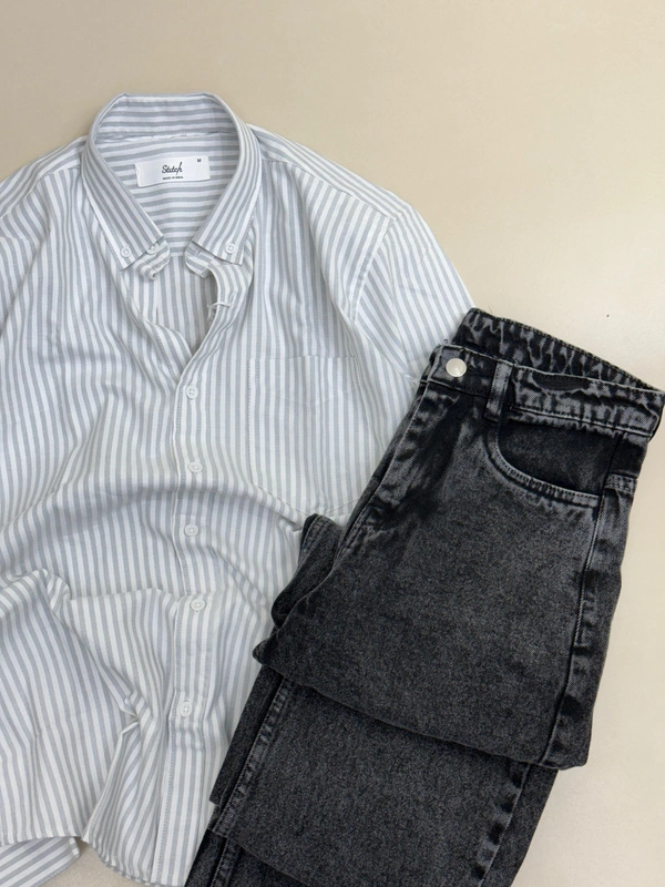 Full Sleeve Shirt + Baggy Jeans combo (XL)