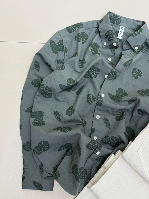 Full Sleeve Shirt + Baggy Jeans combo (L)