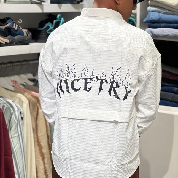 Full Sleeve BackPrint shirt (M)