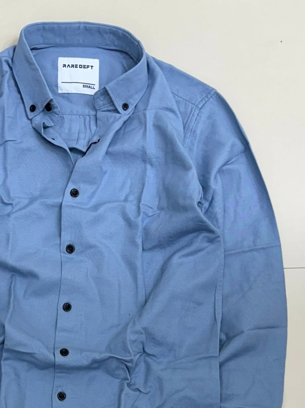 Full Sleeve Plain Shirt  (XL)