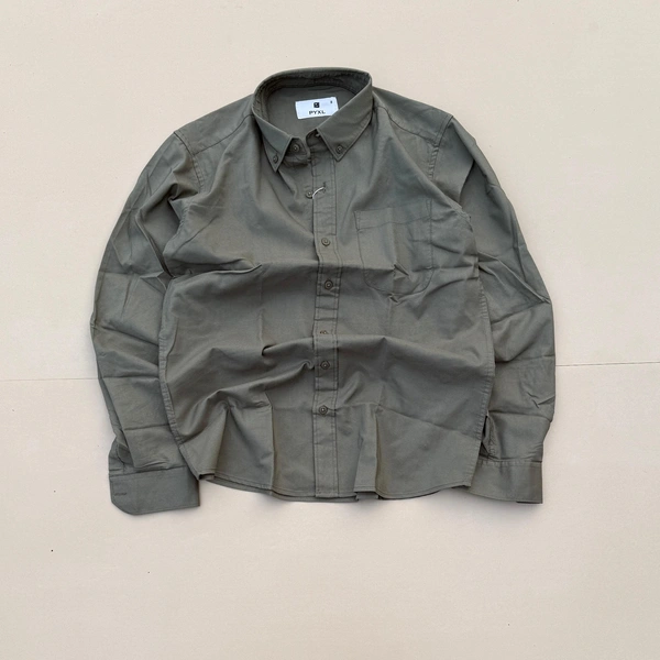 Premium Plain Full Sleeve Shirt (S)