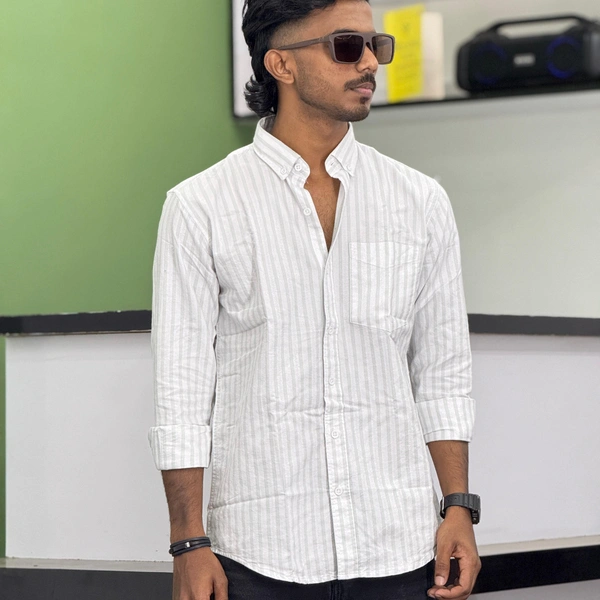 Full Sleeve Stripe Shirt (L,XL)