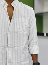 Full Sleeve Stripe Shirt (L,XL)