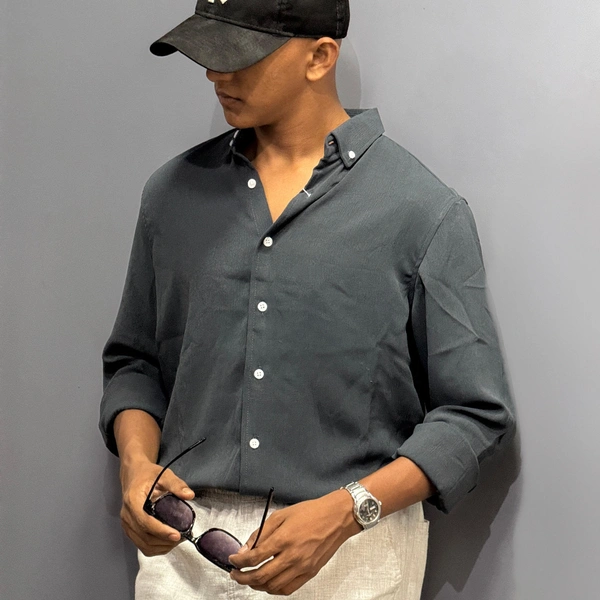 Full Sleeve Plain shirt (M)