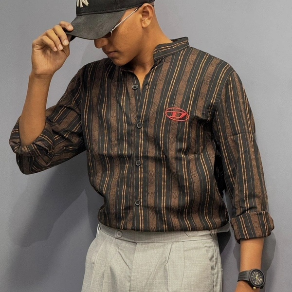 Full Sleeve Stripe Shirt (L,XL)